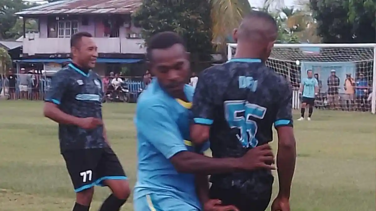 Gurango FC Menang Tipis atas Merkine FC di Lapangan Merdeka Sarmi