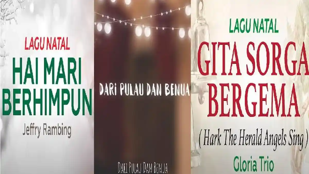 10 Lirik Lagu Natal Sering Didengarkan saat Desember, Nyanyian Sekaligus Persembahan Pujian