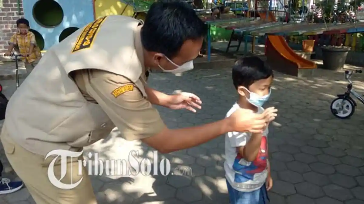 Satgas Sukoharjo Pergoki Anak TK Tak Pakai Masker Saat PTM, Pengawasan Utama Bakal Dilakukan