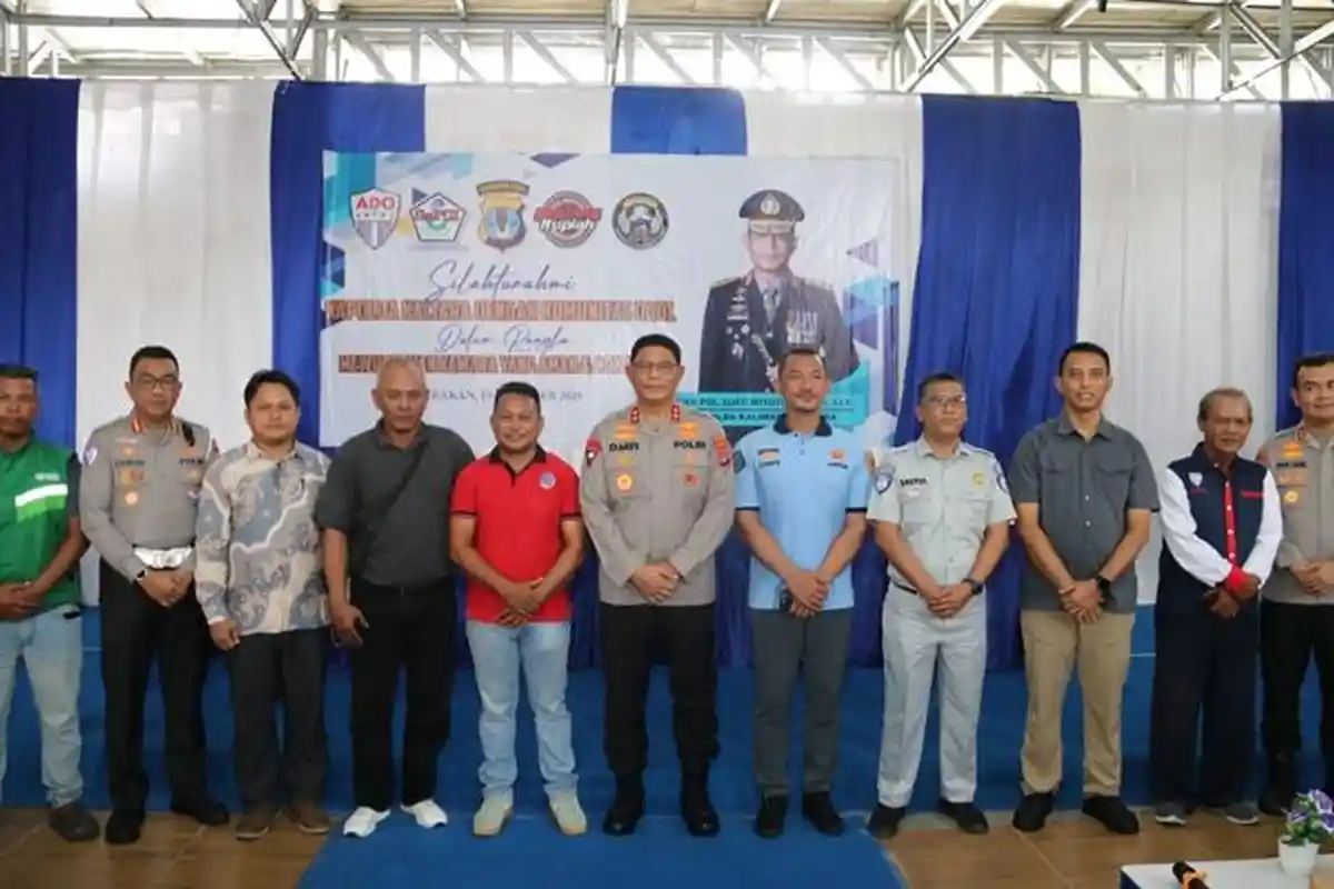Kapolda Kaltara Ajak Elemen Buruh dan Komunitas Ojol Sinergi Jaga Kamtibmas