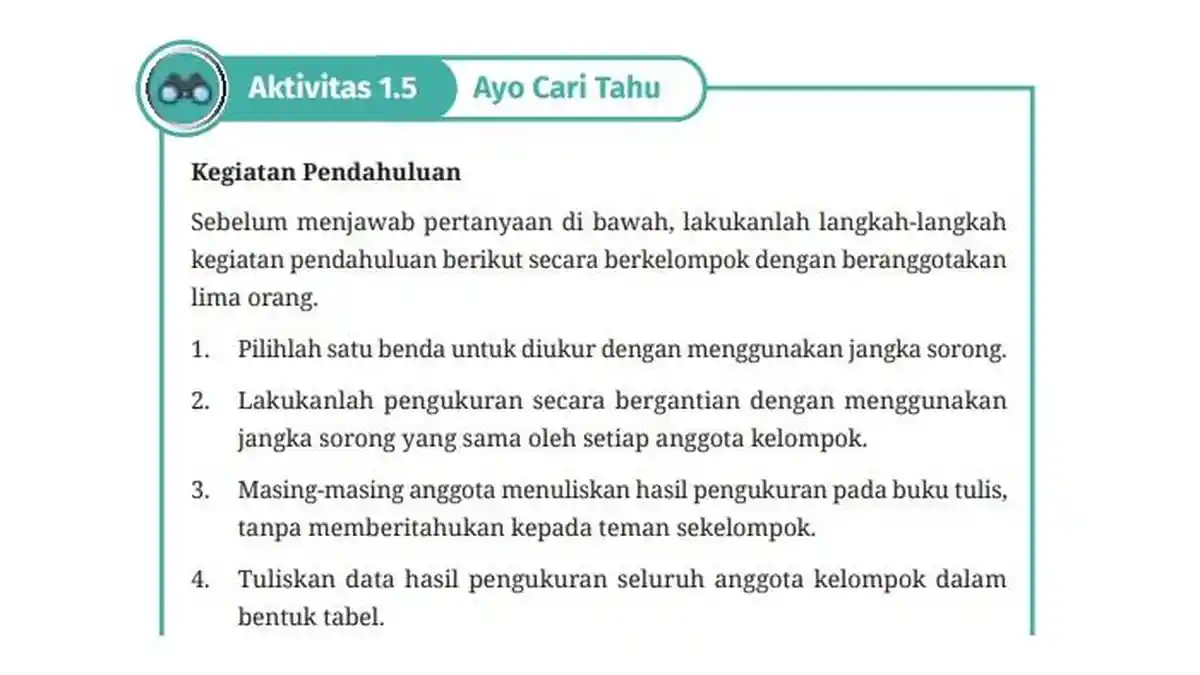 Kunci Jawaban IPA Kelas 10 Halaman 28 Kurikulum Merdeka, Kesalahan Pengukuran