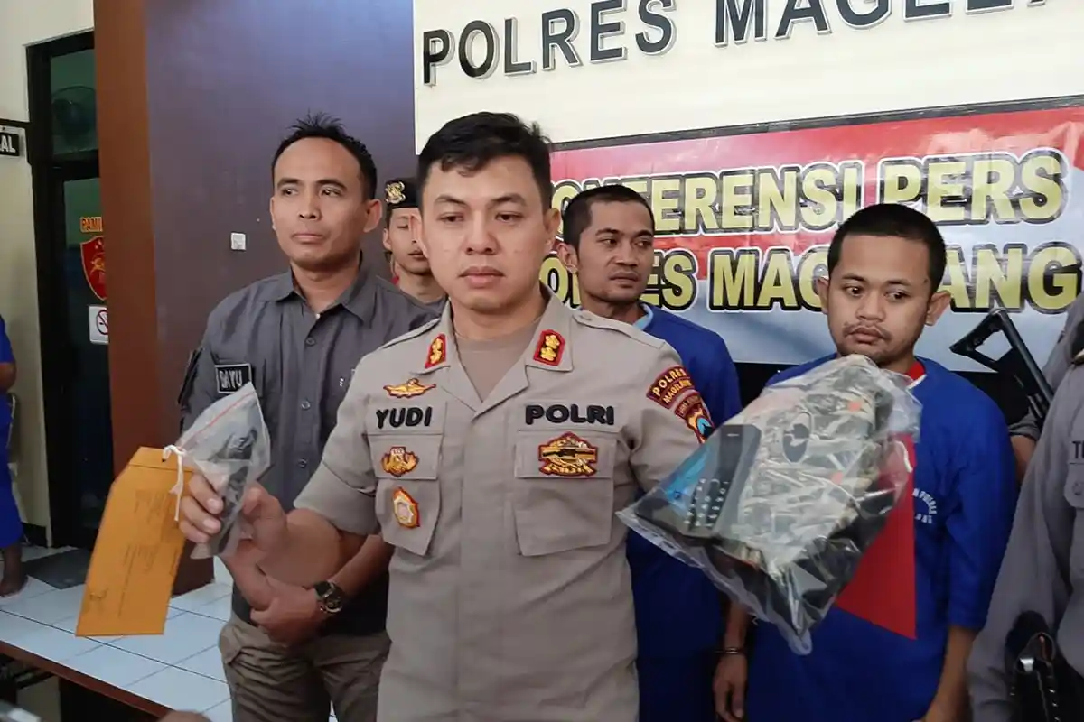 Komplotan Spesialis Pembobol ATM Antar Kota Ditangkap di Magelang