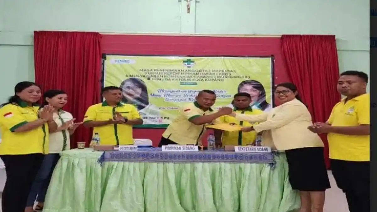 Valentinus Kopong Jadi Ketua Komcab Pemuda Katolik Kota Kupang