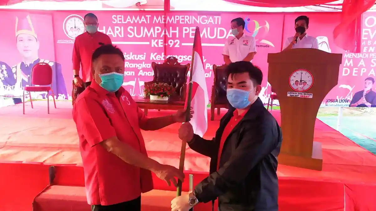 Olly-Steven Lantik Pengurus JAM Sulut Hebat, Kelompok Anak Muda yang Juga Deklarasikan Diri