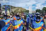 Kirab Api PON XX Papua Tiba di Stadion Lukas Enembe