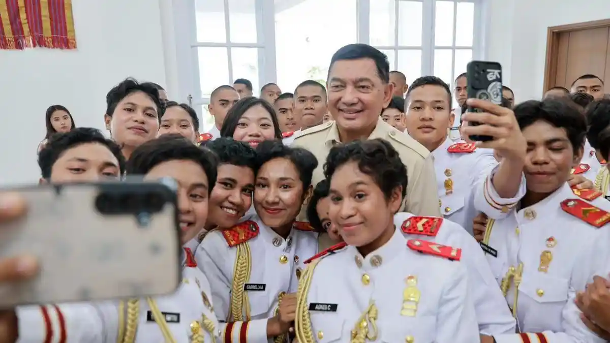Menhan Cek Fasilitas Kampus Pertahana di Perbatasan Timor Leste