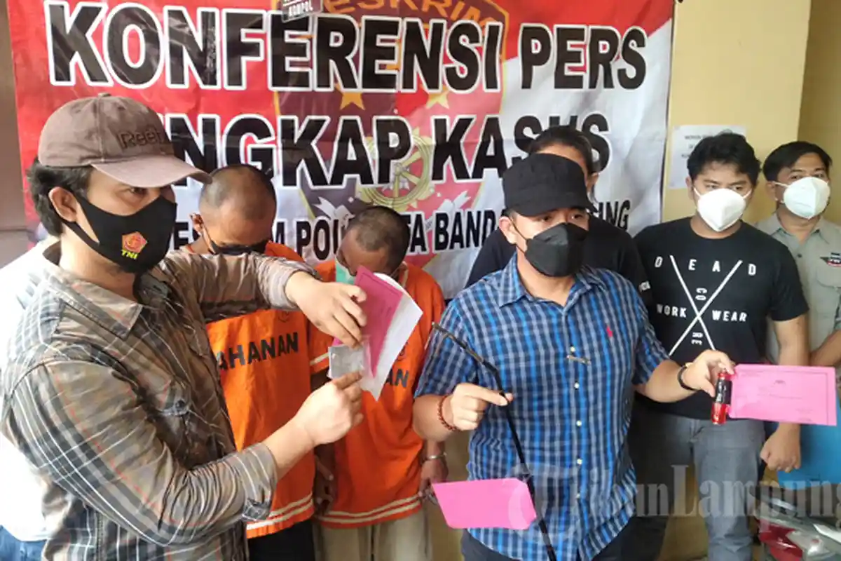 2 Pembobol Mesin ATM di Bandar Lampung Ditangkap Polisi