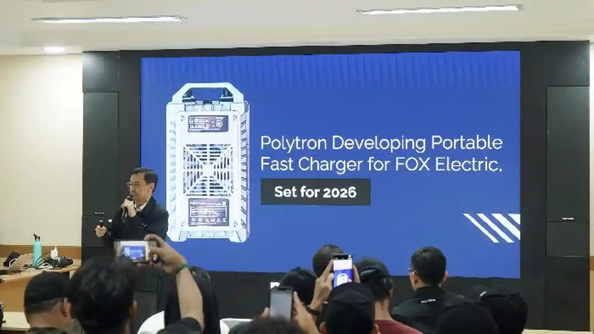 Polytron Hadirkan Portable Fast Charging  untuk Motor FOX Electric