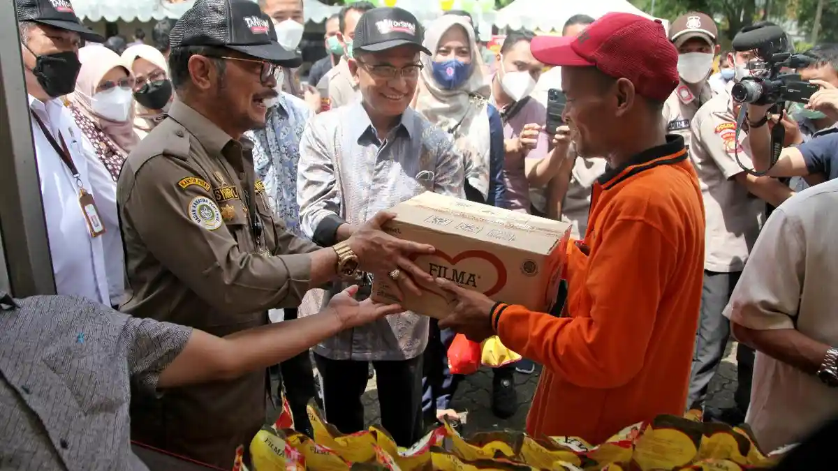 Sinar Mas Gelar Bazar Ramadan di Mabes TNI dan Kementerian Pertanian