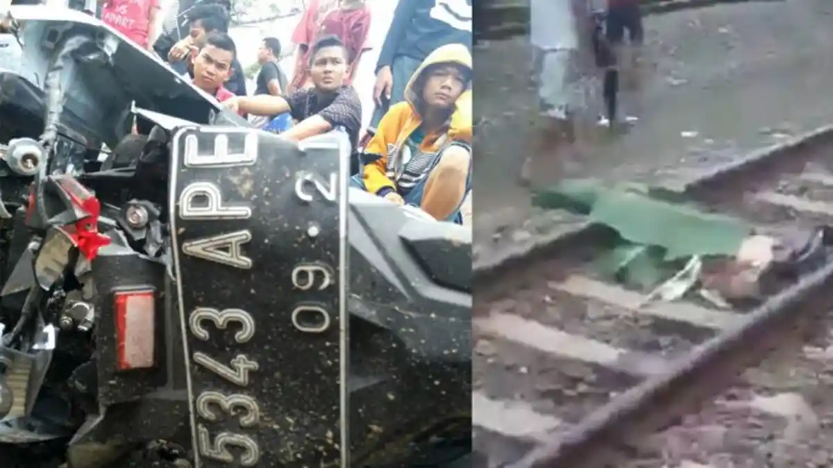 Dua Pemotor Tertabrak KA di Semarang, Tak Disangka Cerita Mistis Ini yang Terjadi!