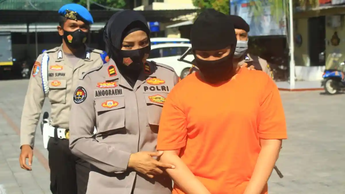 Polresta Mataram Bongkar Sindikat Narkoba, Seorang Emak-emak Ikut Ditangkap