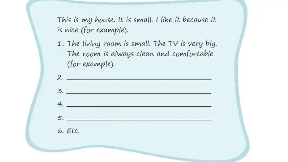 Kunci Jawaban Bahasa Inggris Kelas 7 Halaman 110 Collecting Information: This is My House