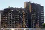 Kebakaran Hebat Landa Apartemen 14 Lantai di Valencia Spanyol