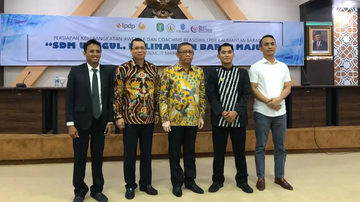 Gubernur Sutarmidji Lepas 50 Penerima Beasiswa LPDP Kalbar dan Harap Kembali Berkontribusi