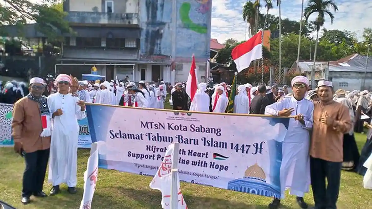 Tiga Madrasah di Sabang Sabet Juara Pawai Ta’aruf 1 Muharram