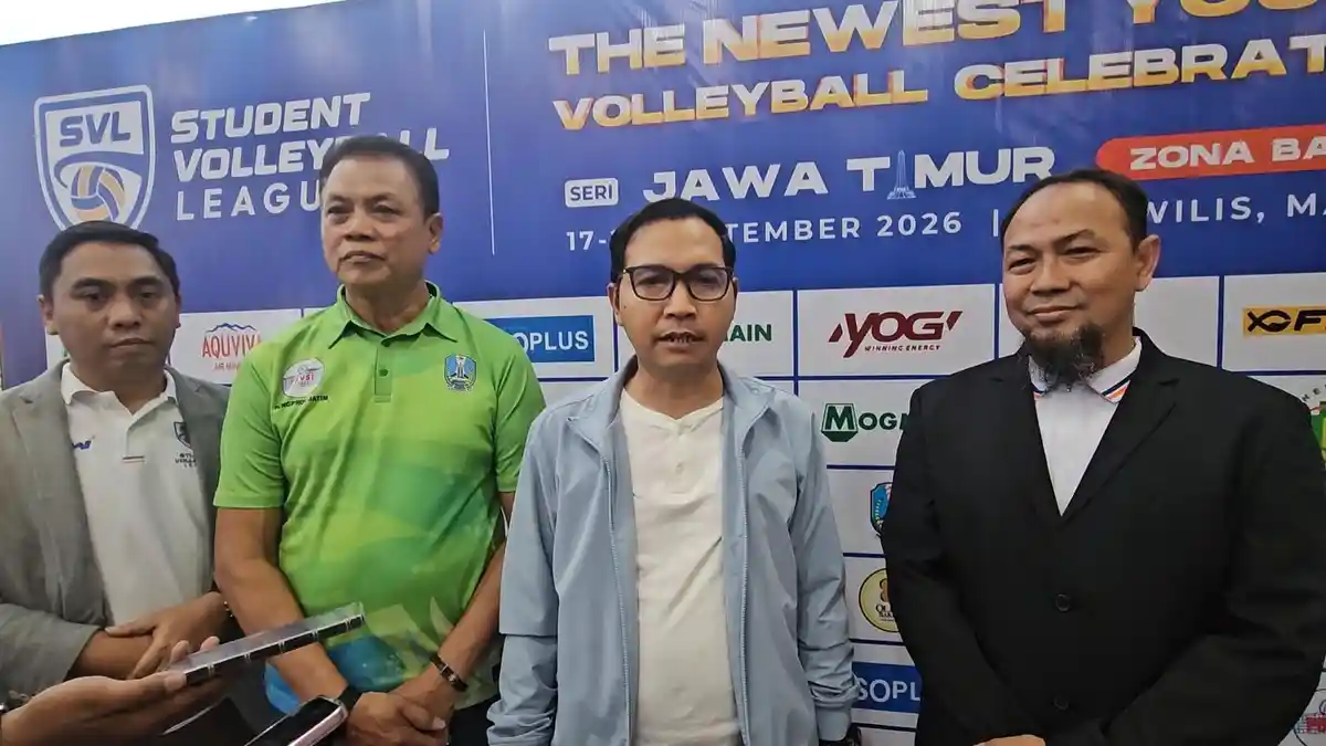 SVL Jawa Timur Zona Barat Bergulir di Madiun, Jadi Panggung Talenta Muda Bola Voli Pelajar