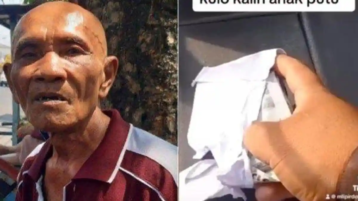 Sosok Tukiman, Tukang Becak yang Kena Tipu Amplop Tebal Berisi Sampah , Ternyata Bukan Kali Pertama