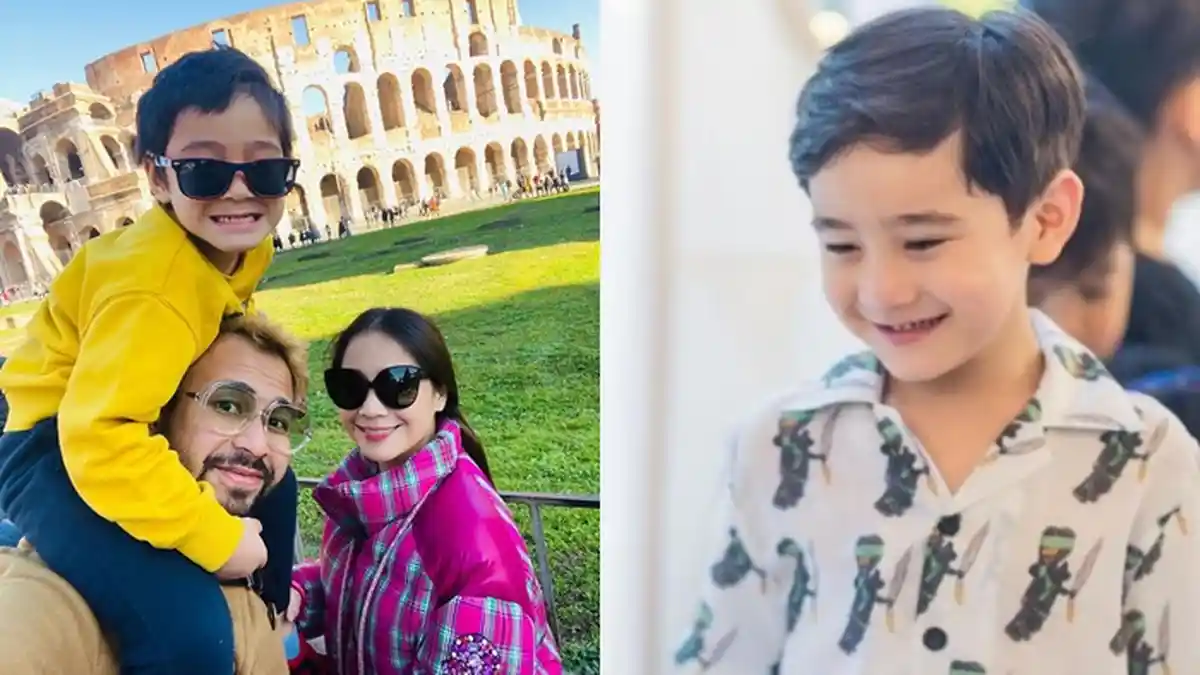 Reaksi Polos Rafathar Ketemu Penjual Bakso Viral 'Kembaran' Ayahnya, Ucap Ini Kepada Raffi Ahmad