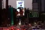Baliho AHY Berdiri di Jalan Gatot Subroto 
