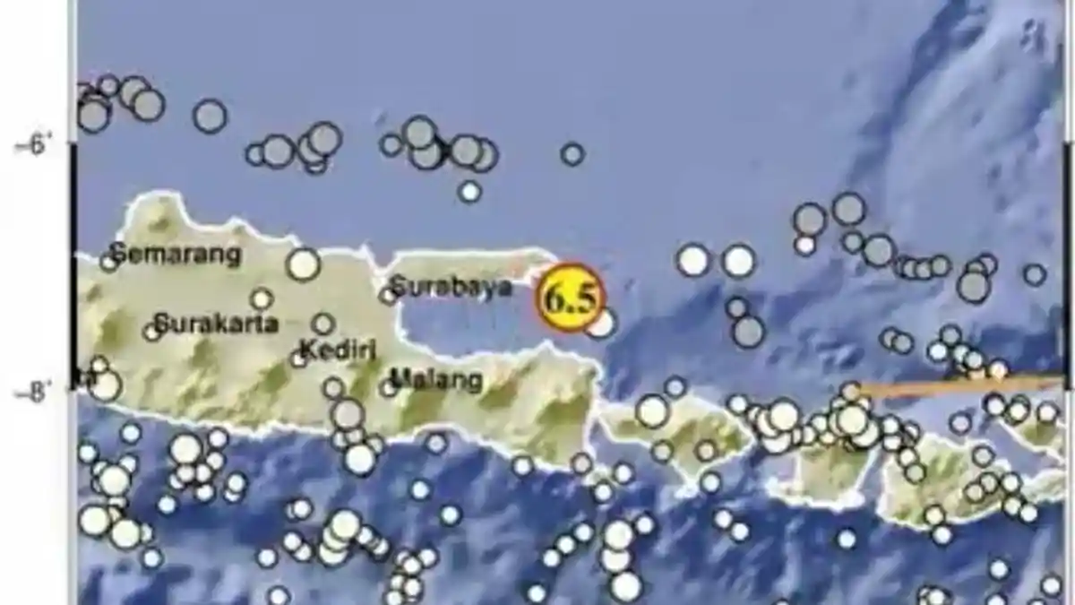 Gempa Terkini Mag 6,5 Mengguncang Sumenep Jatim, Ini Kata BMKG