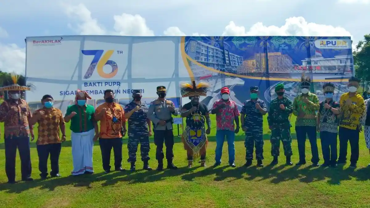 Hari Bakti ke-76 PU, Bupati Merauke ： Solid Membangun Merauke Bagian Integral Teras Timur Nusantara