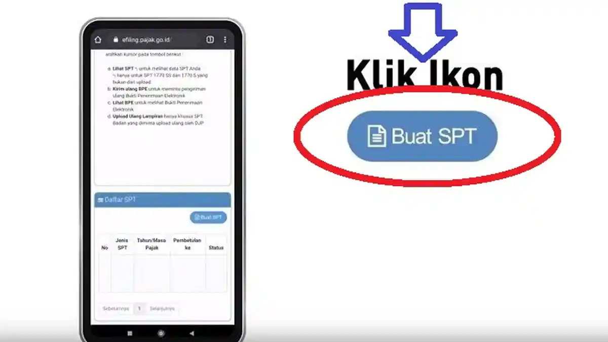 Cara Lapor SPT Tahunan Online Lewat HP, Siapkan Bukti Potong dan Ingat Password