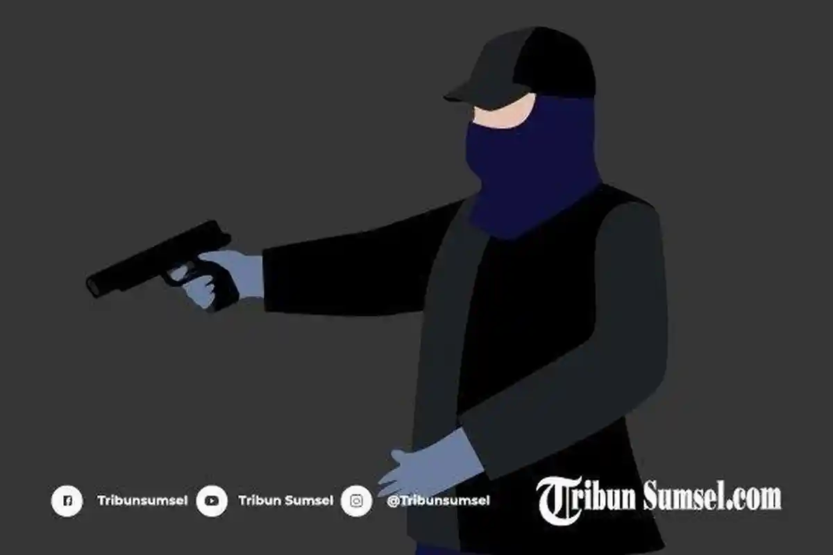 Warga Mendengar Suara Tembakan saat Perampokan Bank di Lampung