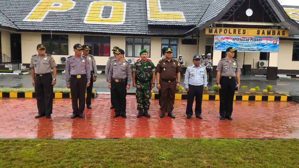 Satlantas Polres Sambas Langsung Sanksi Pelanggar Lalu Lintas