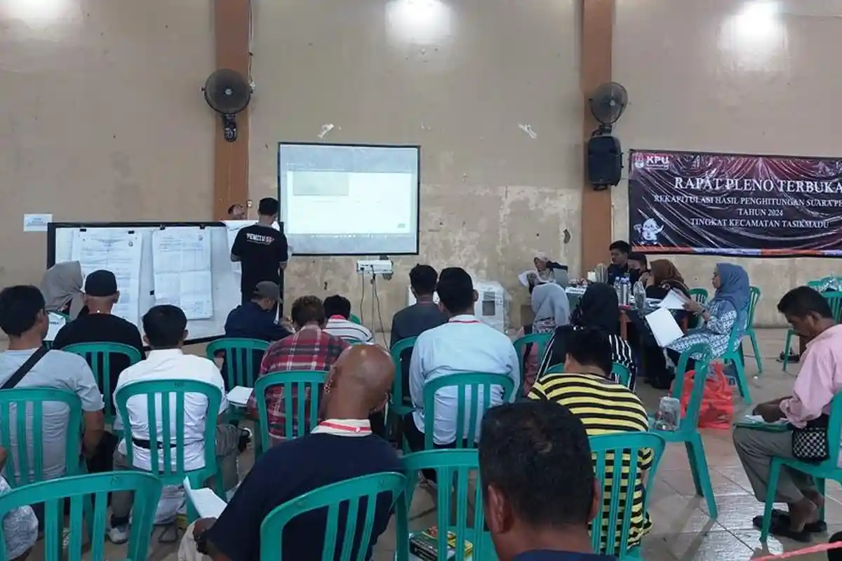 Rekapitulasi Suara Melalui Sirekap Dimulai Lagi di Karanganyar, Tapi Ada Satu Kecamatan yang Menunda