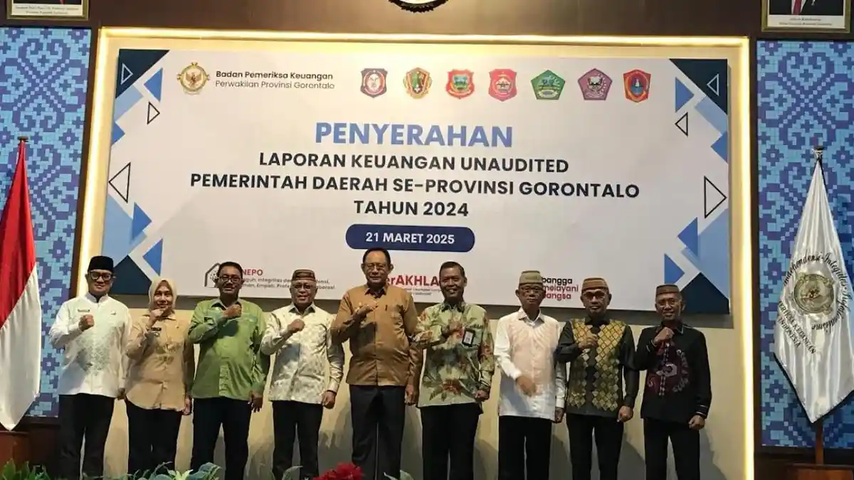 BPK Apresiasi Kepala Daerah Se-Gorontalo Karena Memasukan Laporan Keuangan Sebelum Deadline