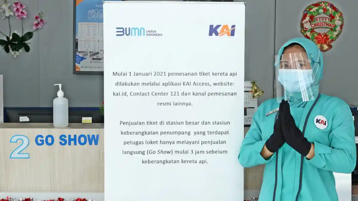INGAT ya, PT KAI Daop 2 Bandung Pastikan Tak Melayani Penjualan Tiket Kereta Api 6-17 Mei 2021