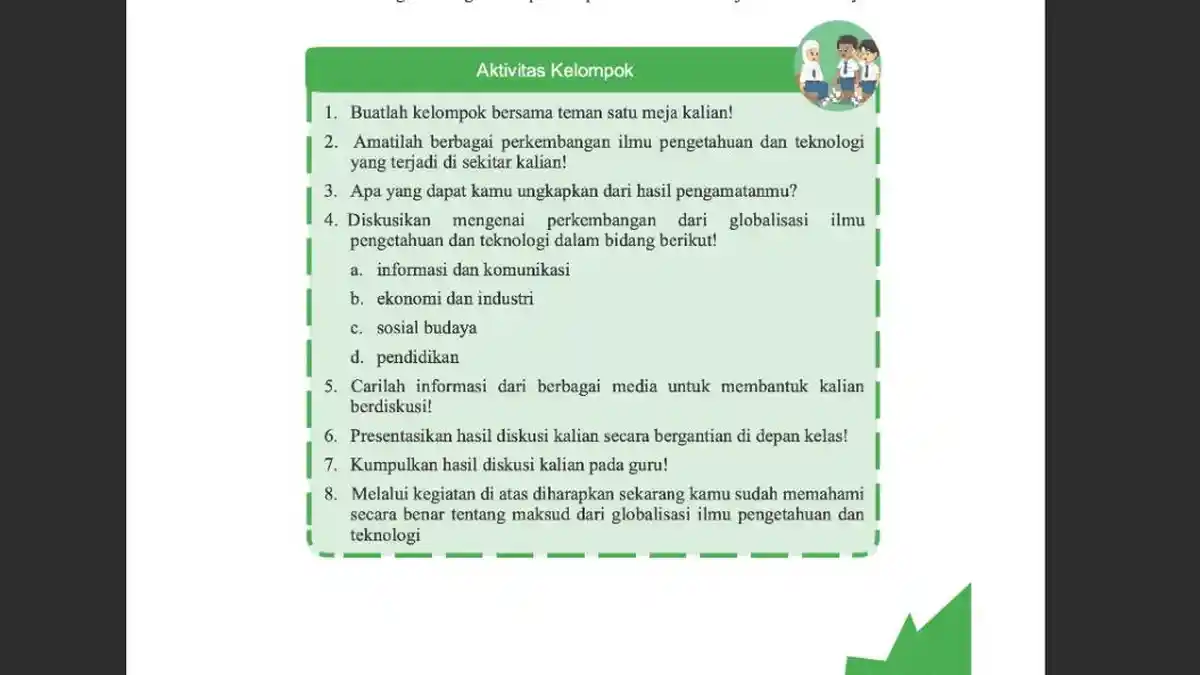 Kunci Jawaban IPS Kelas 9 Halaman 121: Materi Globalisasi Bidang IPTEK