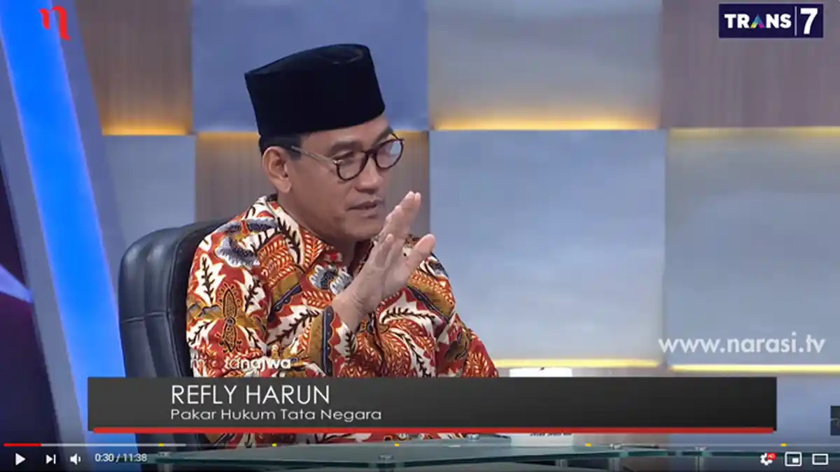Refly Harun Dicopot dari Jabatan Komut Pelindo I, Begini Penjelasan Stafsus Menteri BUMN