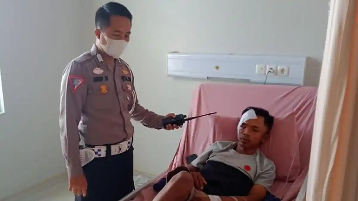 Kondisi Sopir Truk Fuso Tebu Makin Membaik Pasca Kecelakaan Dengan Kereta Api Kuala Stabas