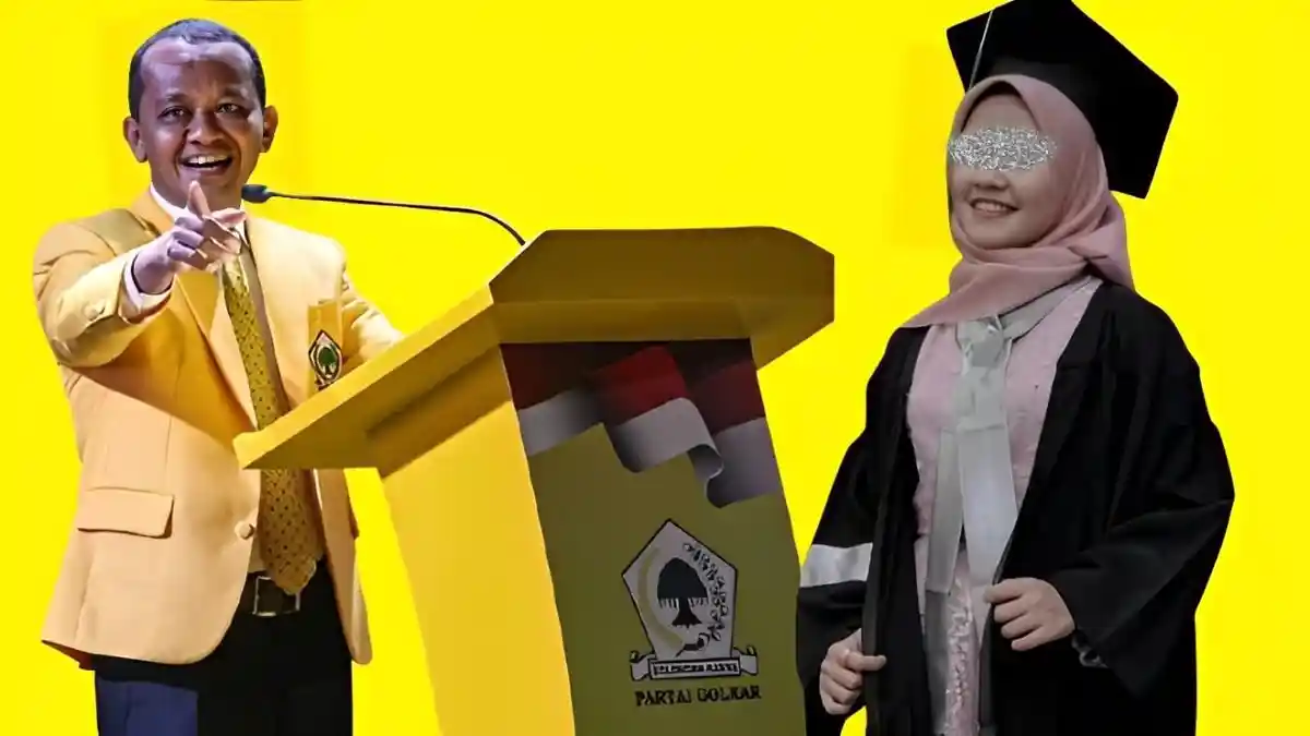 Sosok Ismi Azkya Diduga Joki Disertasi Ketua Umum Golkar Bahlil Lahadalia Kini Dicari Warganet