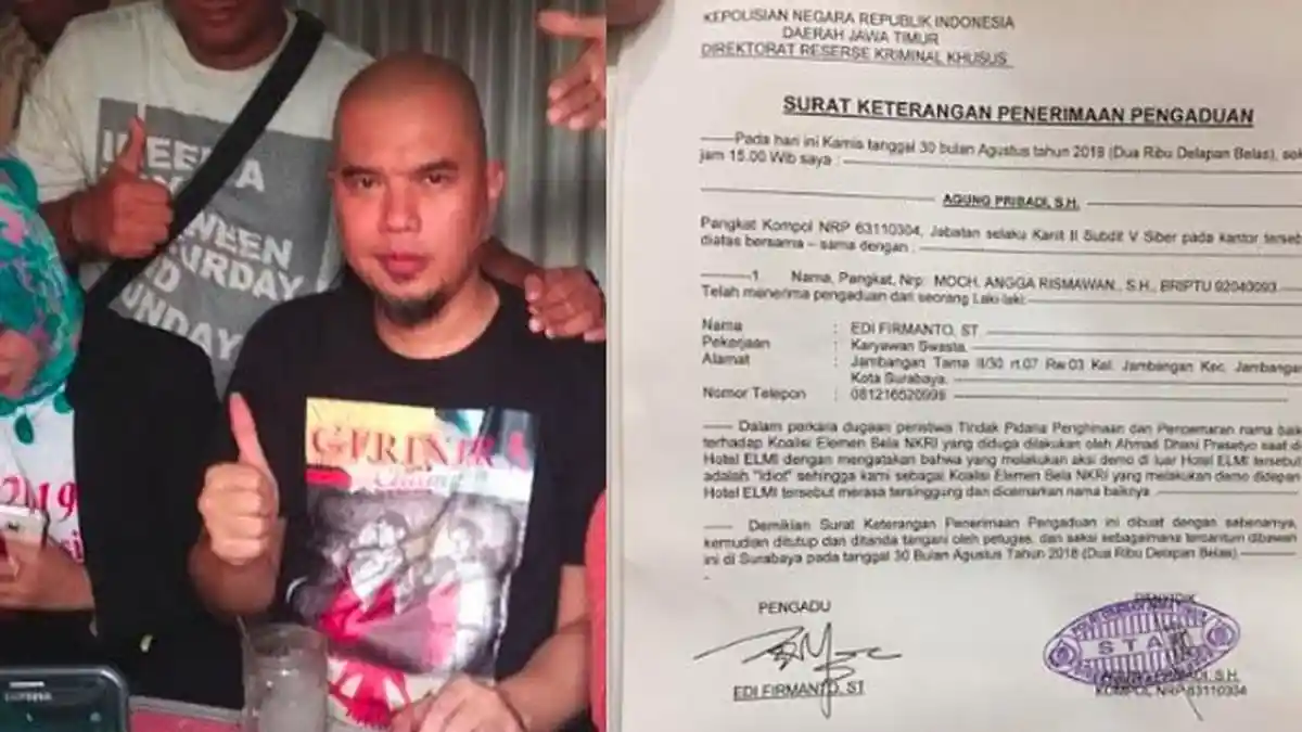 Akhirnya Ahmad Dhani Dilaporkan ke Polisi, Hingga Begini Ancaman Maruarar Sirait dan Gus Yaqut