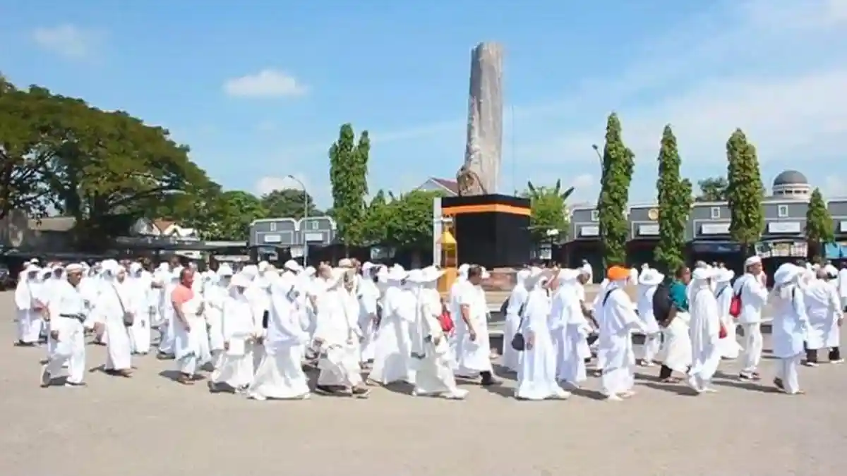 190 Calon Jamaah Haji Blora Lakukan Manasik Haji Jelang Keberangkatan, Digelar Selama 3 Jam