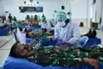 Jusuf Kalla Tinjau Baksos Donor Darah Alumni Akabri 95 Bima Cakti di Makassar