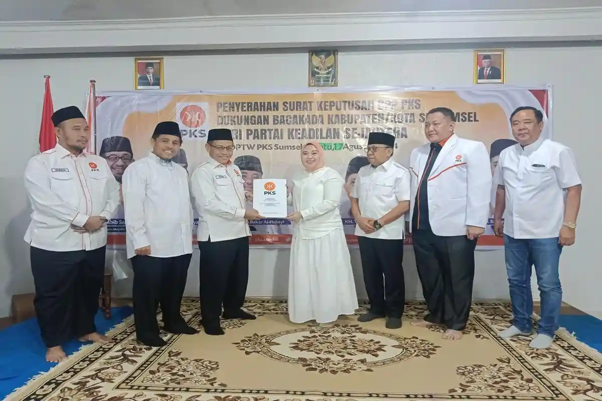 Lidyawati-Haryanto Resmi Diusung PKS di Pilkada Lahat 2024, Sudah Kantongi 13 Kursi Dukungan Parpol