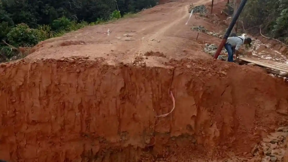 Jalan Rusak di Dusun Serteh Lingga Banyak Makan Korban, Minim Perhatian Pemprov Kepri