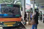 Lebaran 2026, Jumlah Penumpang Bus di Terminal Bulupitu Banyumas Melonjak