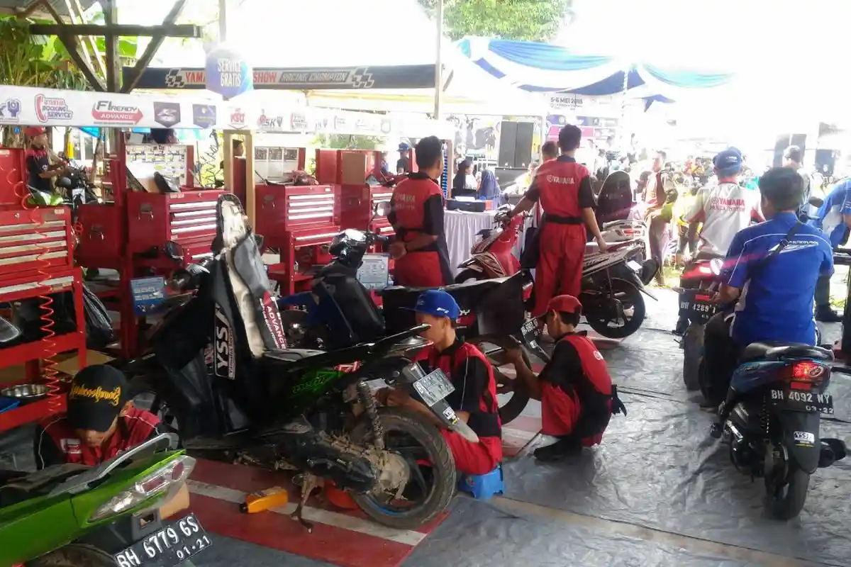 Ada Diskon Sparepart untuk Service Gratis Yamaha