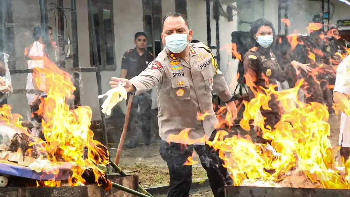 Bersama Forkopimda, Kapolres Sergai Musnakhan BB 