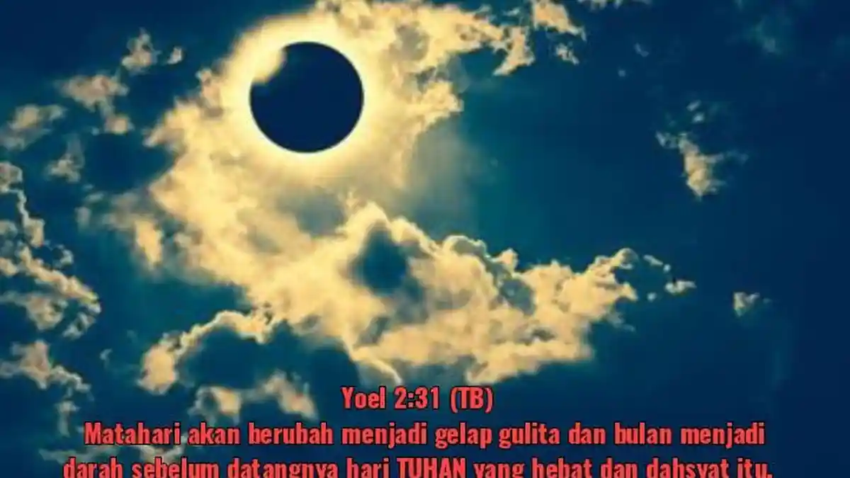 Fenomena Gerhana Matahari, Begini Pandangan Menurut Alkitab