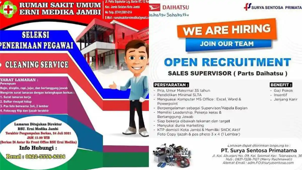 Lowongan Kerja Jambi Tersedia di Daihatsu untuk Lulusan SMA