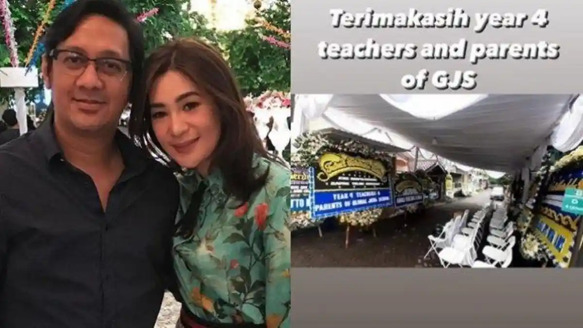 Rumah Andre Taulany Penuh Karangan Bunga Duka Cita, Ayah Erin Meninggal
