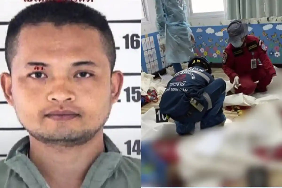 Eks Polisi Thailand Serang Puluhan Balita di Penitipan Anak, 37 Tewas Termasuk Guru yang Hamil Tua