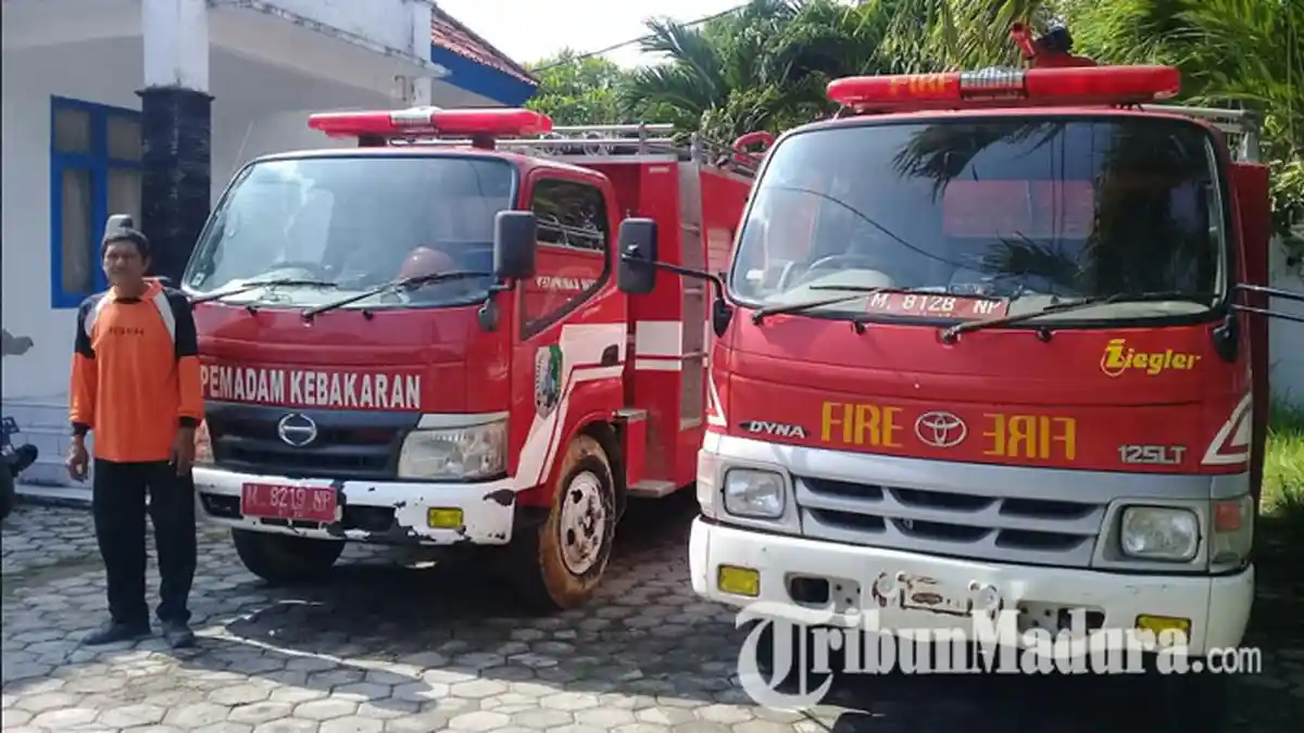 Terkendala Jarak dan Armada, Tercatat 4 dari 86 Kebakaran Tak Tertangani oleh Damkar Sampang