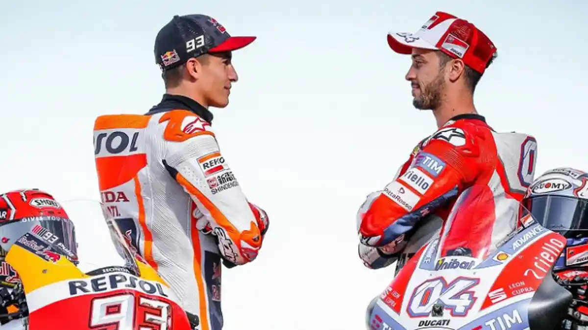 Jorge Lorenzo Absen, Marc Marquez Tetap Waspadai Perlawanan Andrea Dovizioso