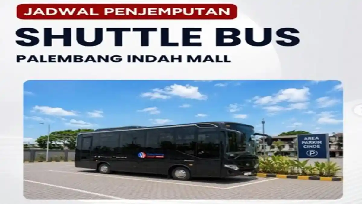 Jadwal Penjemputan Shuttle Bus dari Area Parkir Cinde Menuju PIM dan Sebaliknya, Tiket Gratis